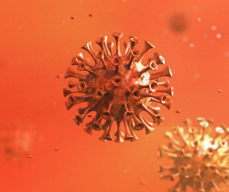 Εικόνα του ιού Covid-19 όπως θα εμφανιζόταν στο μικροσκόπιο
